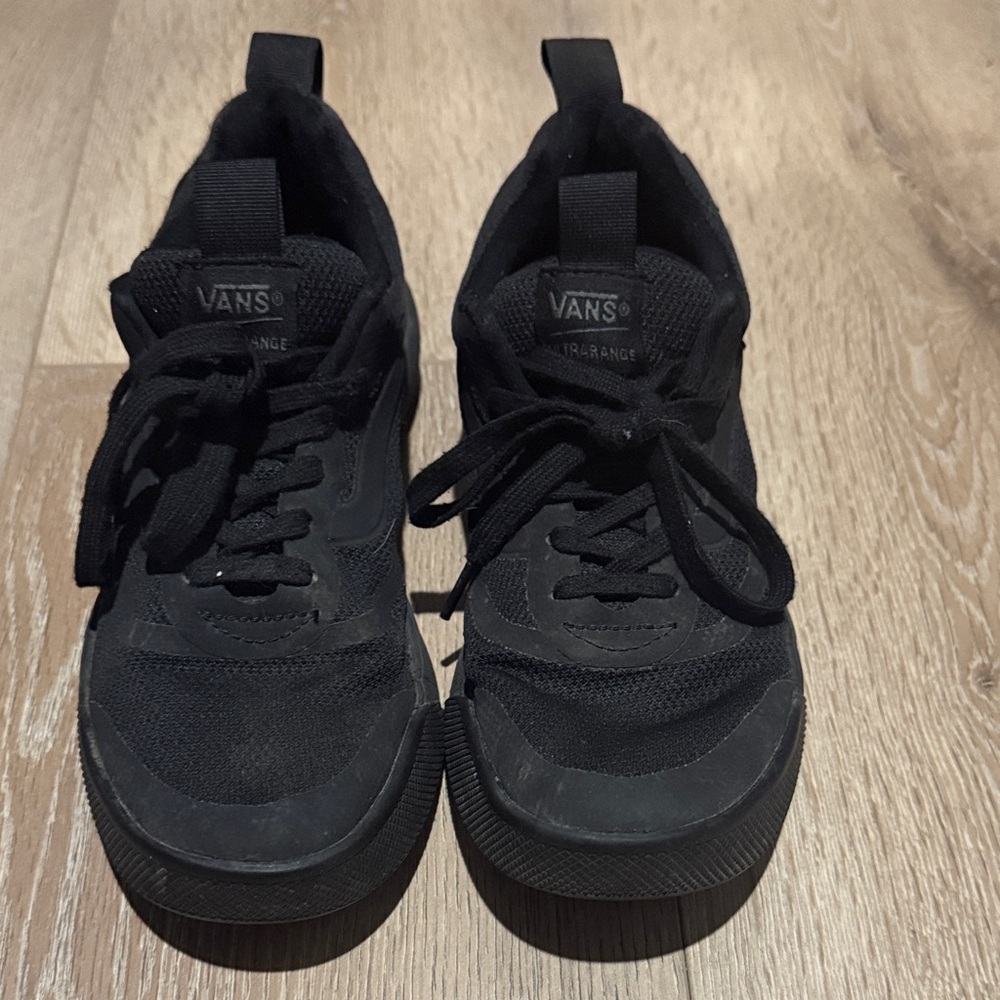 Vans All-Black Casual Sneakers
